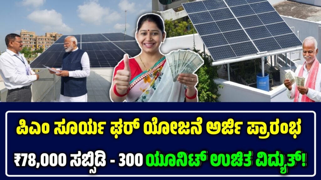 ಪಿಎಂ ಸೂರ್ಯ ಘರ್ ಯೋಜನೆ